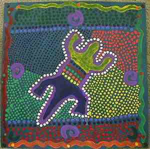 Picture of dot painting